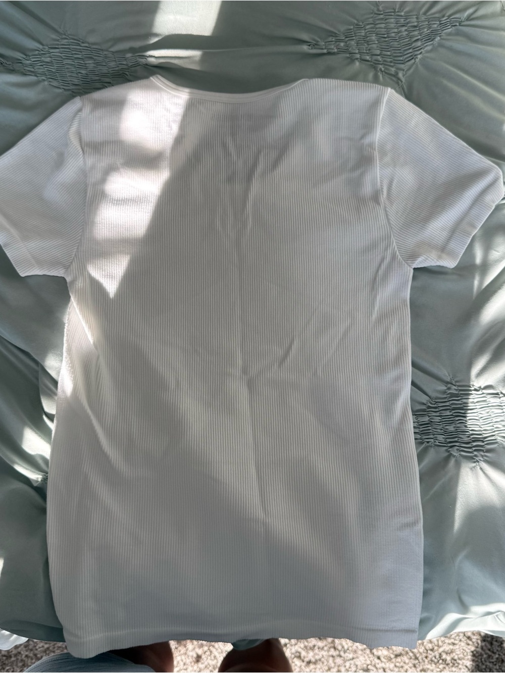 2 Express Seamless Ribbed Tees - Picture 4 of 5